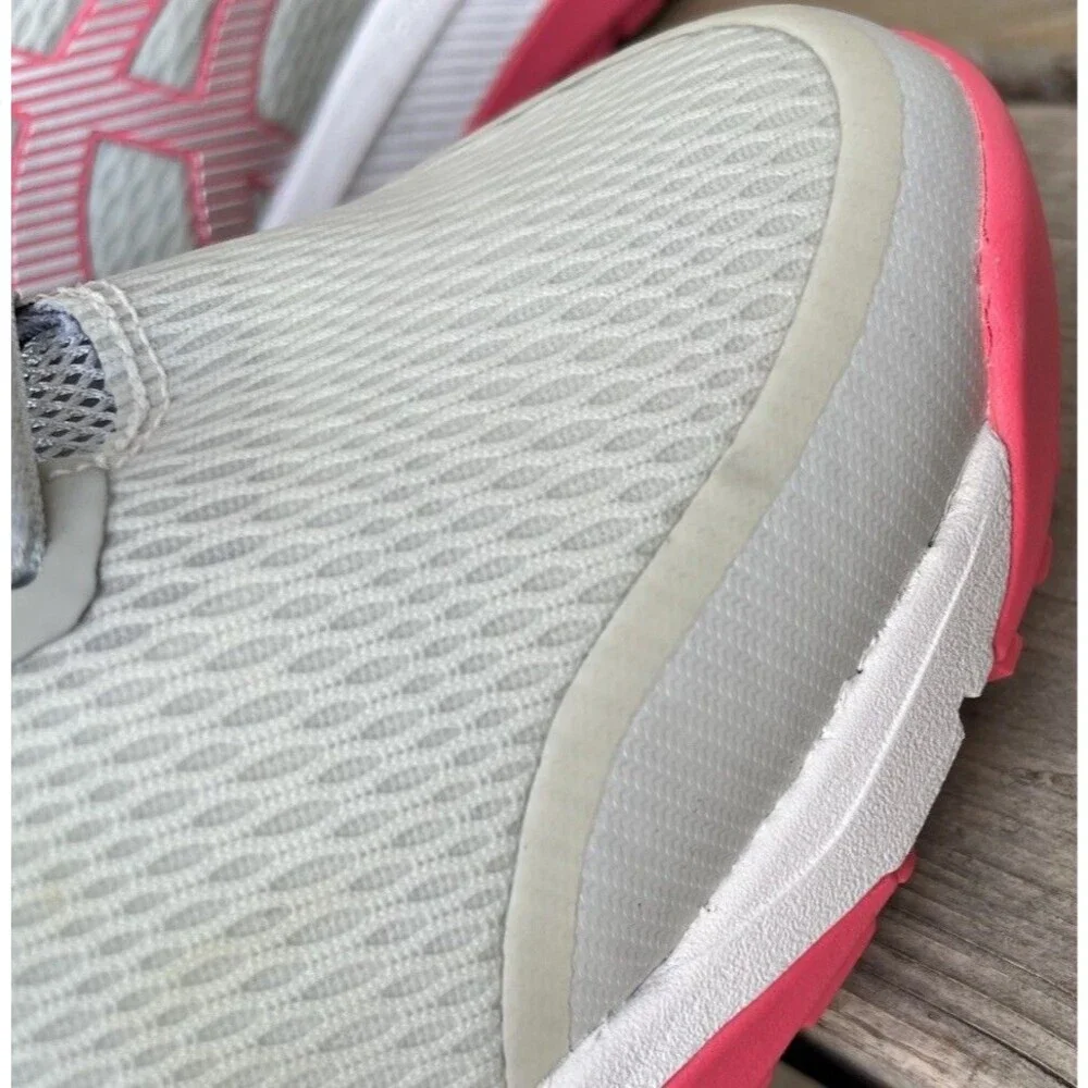 Asics Gel Course Ace Womens 10 Spikeless Golf Shoes Glacier Gray/Pink Cameo